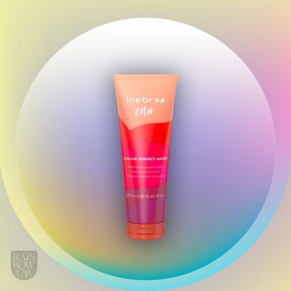 Inebrya Ice Cream Color Perfect Mask 250ml - ماسك العناية المكثفة لحماية اللون - الصورة 2
