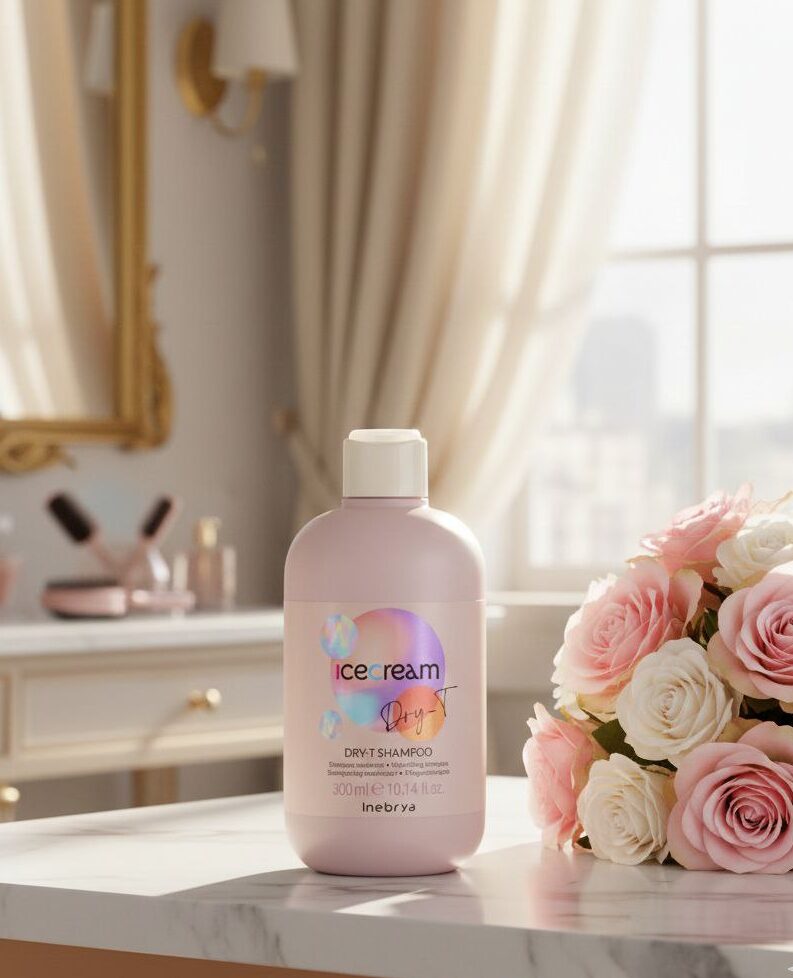Inebrya Ice Cream Dry-T Shampoo 300ml - Le shampooing ultra-hydratant et nourrissant